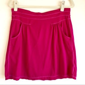Athleta Size MP Hot Pink Skirt with pockets